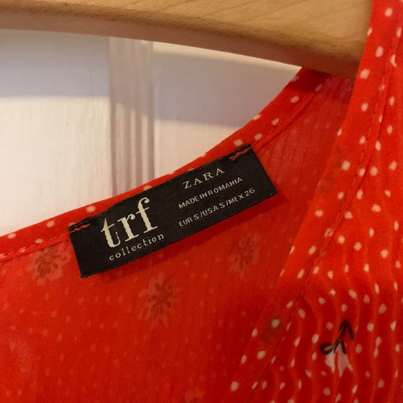 Red Zara Camisole - Picture 2 of 3